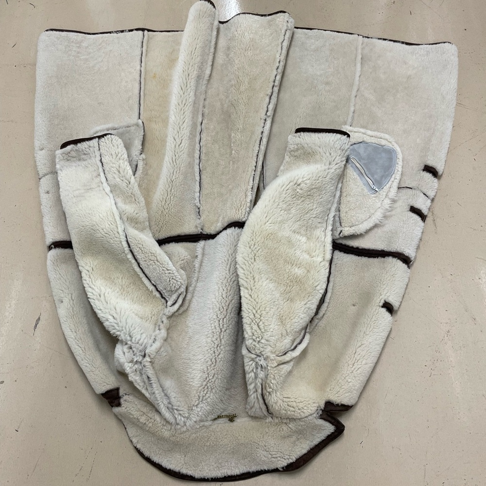 Vintage Loch Lomond Alexandria Scotland Antartex Sheepskin Jacket Size 12 - Picture 9 of 10